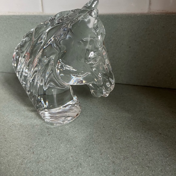 Waterford Crystal Horse Head just over 5” NWOB - Picture 4 of 12